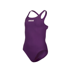 MALLA ENTERIZA NATACIÓN ARENA JUNIOR TEAM SOLID MAXLIFE ECO PLUM WHITE (911) - SOLO NATACIÓN