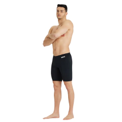 CALZA NATACIÓN ARENA TEAM SOLID HOMBRE MAXLIFE ECO BLACK WHITE (550) en internet