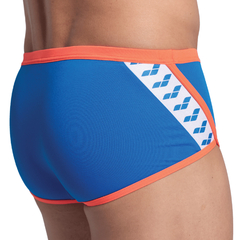 SUNGA ARENA HOMBRE ICONS LOW WAIST MAXLIFE ECO BLUE RIVER BRIGHT CORAL (890) - tienda online