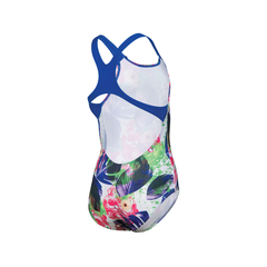 ENTERIZA ARENA JUNIOR CRAZY SWIM PRO MAXLIFE FANTASY SKULL NEON BLUE MULTI (550) - tienda online