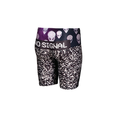 MALLA CALZA NATACIÓN ARENA JUNIOR CRAZY SIGNAL MAXLIFE ECO BLACK BLACK MULTI (550) - tienda online