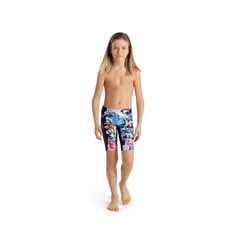 CALZA NATACIÓN ARENA JUNIOR SWIM PLACEMENT TRAMMA MAXLIFE BLACK MULTI (500)