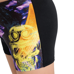 BOXER NATACIÓN ARENA JUNIOR CRAZY DRIVING SKULL MAXLIFE BLACK MULTI (550)