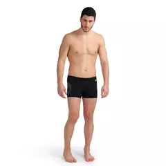 BOXER ARENA SWIM GRAPHIC HOMBRE MAXLIFE ECO BLACK MARTINICA (580) en internet