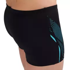 BOXER ARENA SWIM GRAPHIC HOMBRE MAXLIFE ECO BLACK MARTINICA (580)