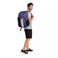 MOCHILA DE NATACIÓN ARENA SPIKY 3 BACKPACK 45 LITROS LISAS NAVY RED WHITE (108) en internet