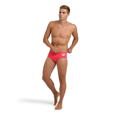 SLIP NATACIÓN ARENA ONE BIGLOGO HOMBRE MAXLIFE ECO FLUO RED SILVER (450) en internet