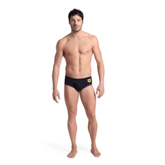 SLIP NATACIÓN ARENA ONE BIGLOGO HOMBRE MAXLIFE ECO BLACK PURPLE (593) - comprar online