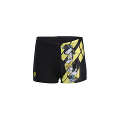 BOXER NATACIÓN ARENA CATS JUNIOR MAXLIFE ECO BLACK MULTI (500) en internet