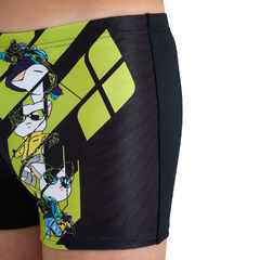 BOXER NATACIÓN ARENA CATS JUNIOR MAXLIFE ECO BLACK MULTI (500)