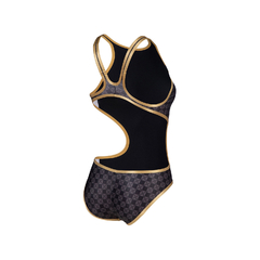 MALLA ENTERIZA NATACIÓN ARENA TECH ONE 50TH MUJER MAXLIFE ECO BLACK MULTI GOLD (503) - tienda online