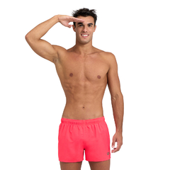 MALLA NATACIÓN HOMBRE ARENA FUNDAMENTALS X-SHORT DE PLAYA FLUO RED DARK OLIVE (481)