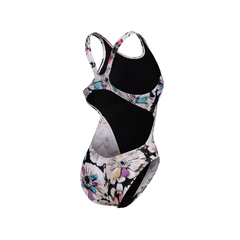 ENTERIZA NATACIÓN ARENA ZINNIA SWIM PRO MUJER MAXLIFE ECO BLACK MULTI 500 - comprar online