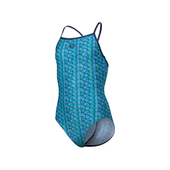 ENTERIZA NATACIÓN ARENA STARFISH JUNIOR MAXLIFE ECO NAVY TURQUOISE MULTI (708)