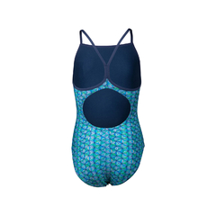 ENTERIZA NATACIÓN ARENA STARFISH JUNIOR MAXLIFE ECO NAVY TURQUOISE MULTI (708) en internet