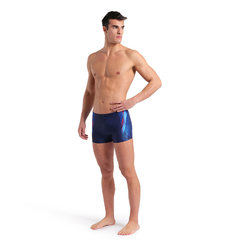 BOXER NATACIÓN ARENA UNDERWATER HOMBRE MAXLIFE ECO NAVY MULTI NAVY (770) - comprar online