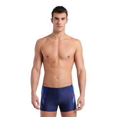 BOXER NATACIÓN ARENA UNDERWATER HOMBRE MAXLIFE ECO NAVY MULTI NAVY (770)