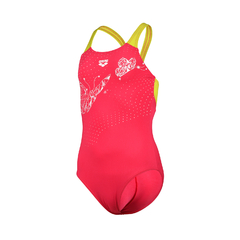 ENTERIZA NATACIÓN ARENA BUTTERFLY JUNIOR MAXLIFE ECO FREAK ROSE SOFT GREEN (960) en internet