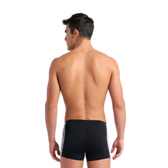 BOXER NATACIÓN ARENA PLANET WATER HOMBRE MAXLIFE ECO BLACK WHITE MULTI (510) - comprar online