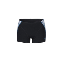 BOXER NATACIÓN ARENA PLANET WATER HOMBRE MAXLIFE ECO BLACK WHITE MULTI (510) - comprar online