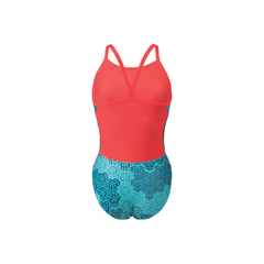 ENTERIZA ARENA CAMO KIKKO MUJER MAXLIFE ECO FLUO RED WATER MUILTI (480) - tienda online