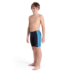 CALZA ARENA POOLTILES JUNIOR MAXLIFE ECO BLACK BLUE MULTI (580) - comprar online