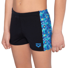 BOXER ARENA POOLTILES JUNIOR MAXLIFE ECO BLACK BLUE MULTI (580) - SOLO NATACIÓN