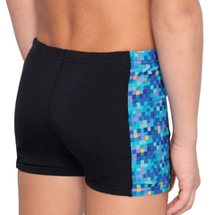 BOXER ARENA POOLTILES JUNIOR MAXLIFE ECO BLACK BLUE MULTI (580) - tienda online