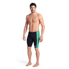 CALZA ARENA ABSTRACT TILES HOMBRE MAXLIFE ECO BLACK TEAM GREEN (560) - comprar online