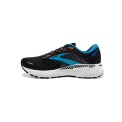 ZAPATILLAS BROOKS RUNNING ADRENALINE GTS 22 HOMBRE BLACK BLUE ORANGE (034) - comprar online