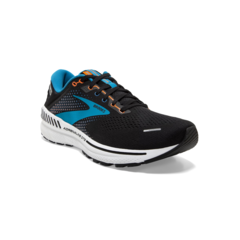 ZAPATILLAS BROOKS RUNNING ADRENALINE GTS 22 HOMBRE BLACK BLUE ORANGE (034) - SOLO NATACIÓN