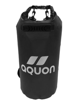 BOLSO ESTANCO AQUON DRY BAG 20 LTS IMPERMEABLE BLACK