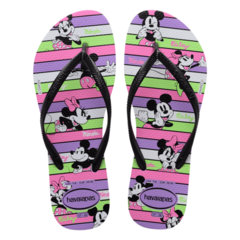 Imagen de OJOTAS HAVAIANAS KIDS SLIM DISNEY NIÑA ROXO PRISMA (1801)