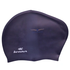 GORRA NATACÓN KONNA LONG HAIR RODETE MARINO