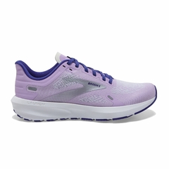 ZAPATILLAS BROOKS RUNNING LAUNCH 9 MUJER LILAC COBALT SILVER (588)