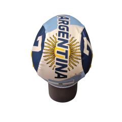GORRA DE WATERPOLO TURBO ARGENTINA COUNTRY JUGADOR NÚMERO 13 - SOLO NATACIÓN