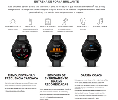 GARMIN FORERUNNER 165 (BLACK SLATE GREY)