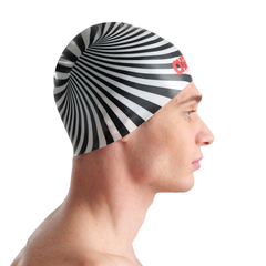 GORRA NATACIÓN ARENA POOLISH MOULDED SILICONA CRAZY ILLUSION (231) - comprar online