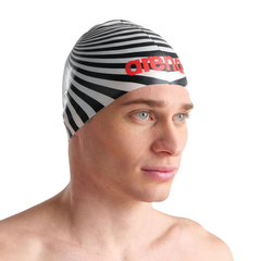 GORRA NATACIÓN ARENA POOLISH MOULDED SILICONA CRAZY ILLUSION (231)