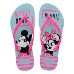 OJOTAS HAVAIANAS KIDS SLIM DISNEY NIÑA AZUL WATER (2404)