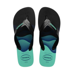 OJOTAS HAVAIANAS TOP MAX BASIC UNISEX ORIGINALES PRETO (0090)