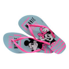 OJOTAS HAVAIANAS KIDS SLIM DISNEY NIÑA AZUL WATER (2404) - comprar online