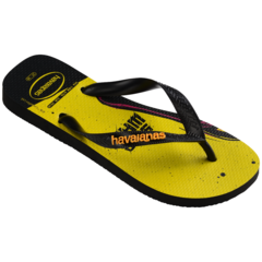 OJOTAS HAVAIANAS STAR WARS HOMBRE PRETO AMARELLO (2127) - tienda online