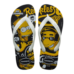 OJOTAS HAVAIANAS SIMPSONS HOMBRE BLACK (0090)