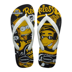 OJOTAS HAVAIANAS SIMPSONS HOMBRE BLACK (0090)