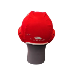 SET COMPLETO TURBO DE GORRA DE WATERPOLO (WHITE) cod 97422 - SOLO NATACIÓN