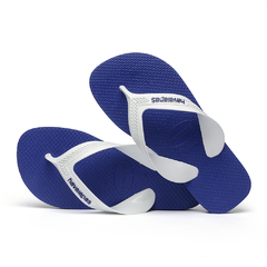 OJOTAS HAVAIANAS KIDS MAX BLACK BLUE MARINE (6513) - SOLO NATACIÓN