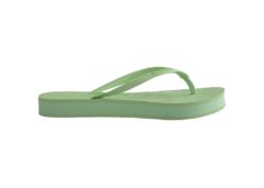 HAVAIANAS MUJER SLIM FLATFORM HYDRO GREEN (1404)