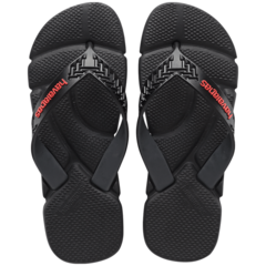 HAVAIANAS POWER 2.0 HOMBRE NEGRO (0090)