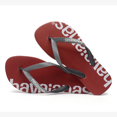 OJOTAS HAVAIANAS UNISEX TOP LOGOMANIA HIGHTECH FC VERMELHO APACHE RED - SOLO NATACIÓN